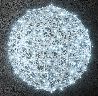 LED světelná koule, prům