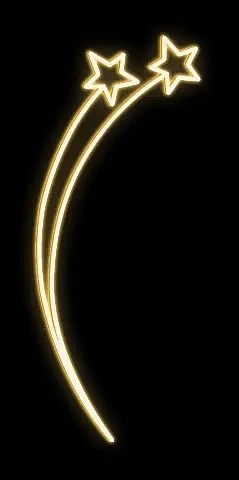 LED světený dekor, 180 x 400 cm, teple bílá