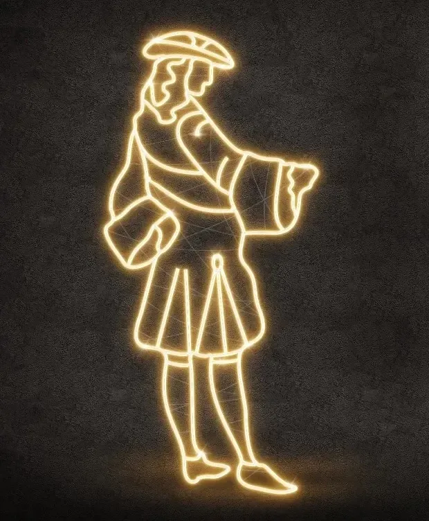 LED světelný baron III