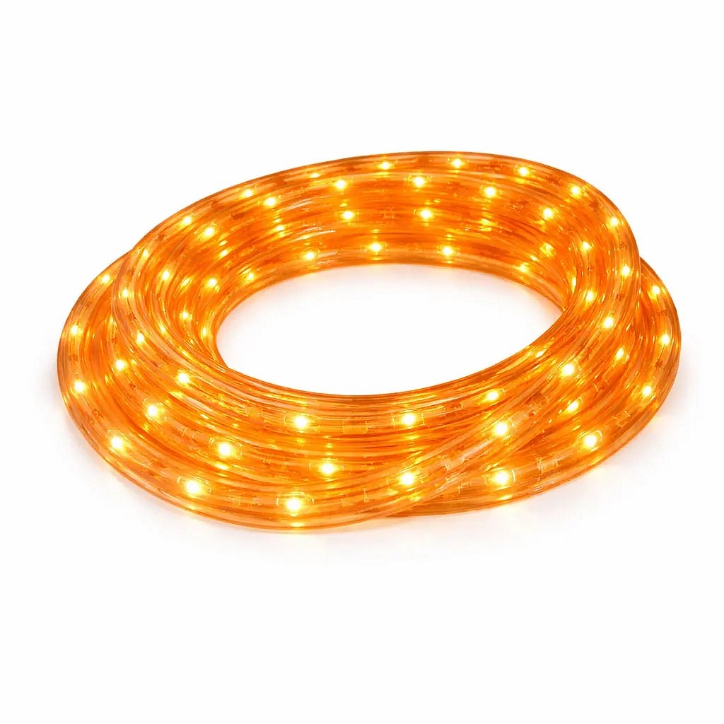 Easy Fix LED hadice venkovní 1 m, oranžová, 30 diod, IP44, metráž
