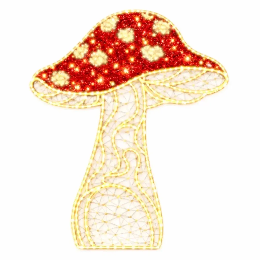 2D LED světelná houba, mochomůrka I