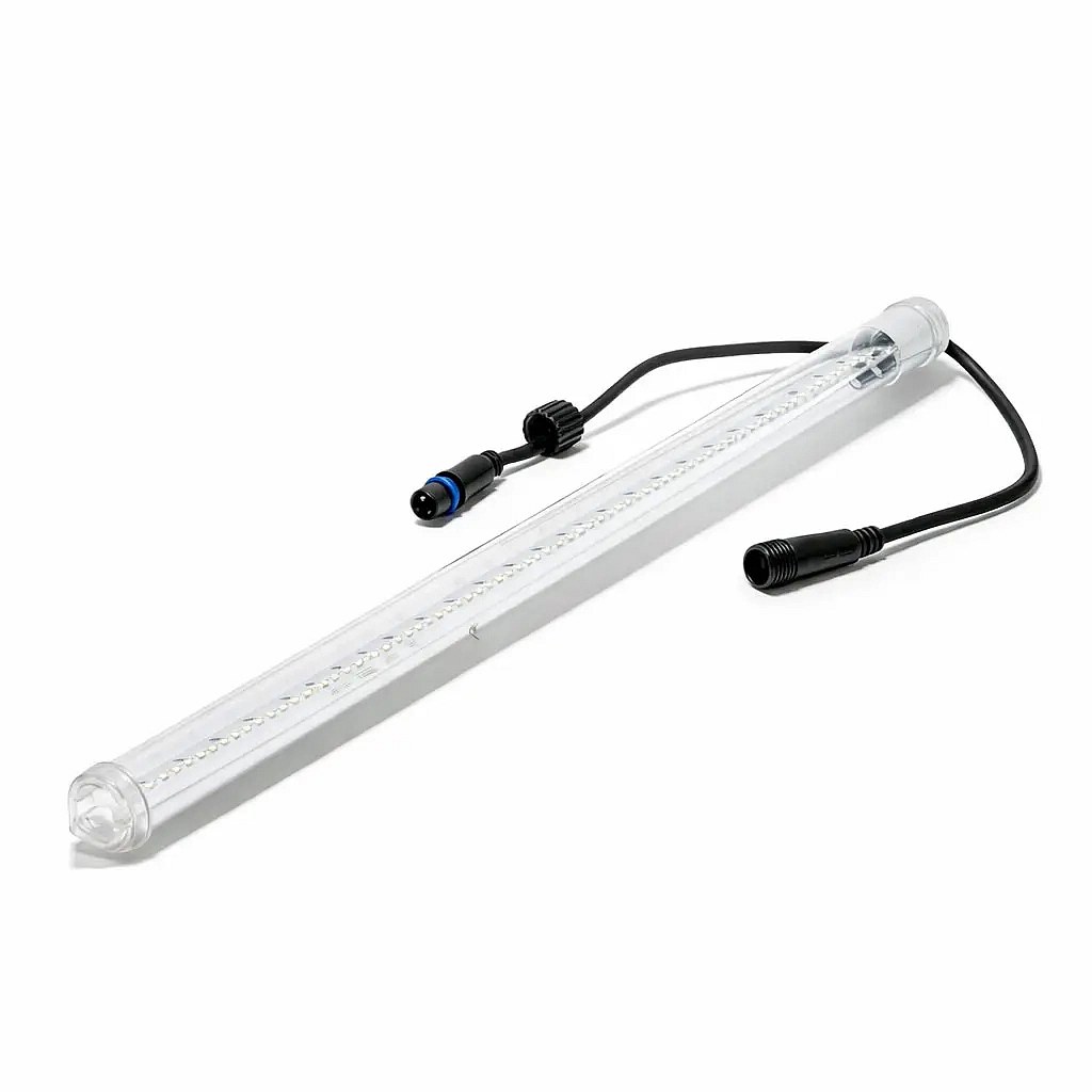 Easy Fix LED padající sníh 60 cm, ledově bílá 144 diod, černý kabel IP67, prodlužovací