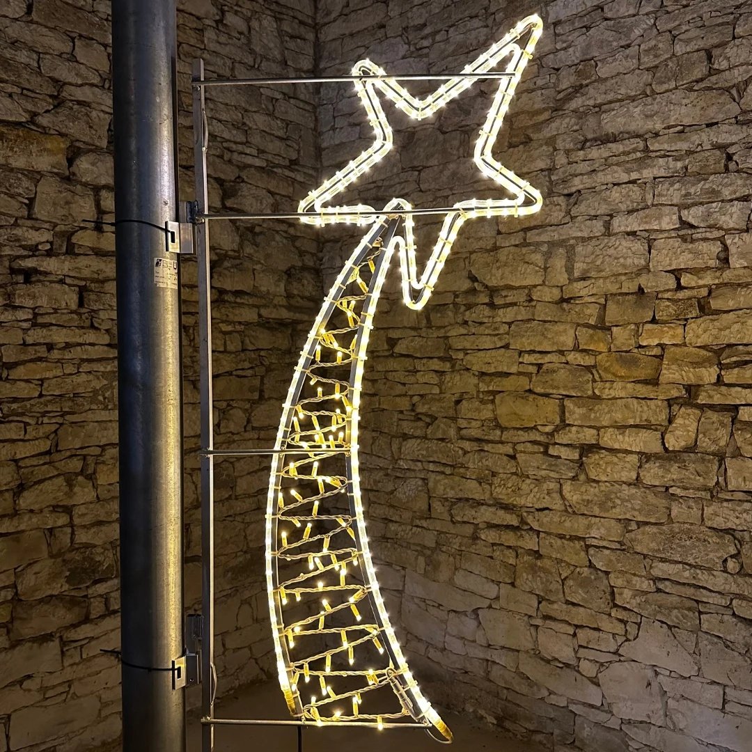 Motif lumineux LED, 150 x 80 cm, blanc glacier