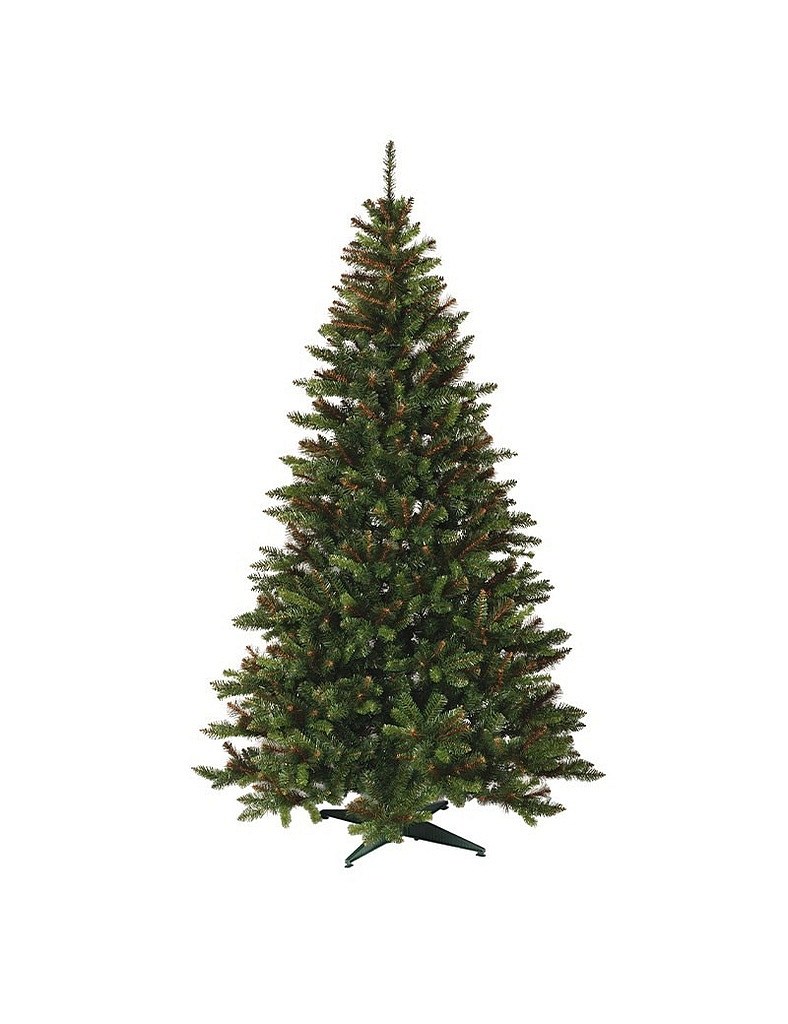 Arbre de Noël artificiel 210 cm, épicéa Carmen avec aiguilles 2D
