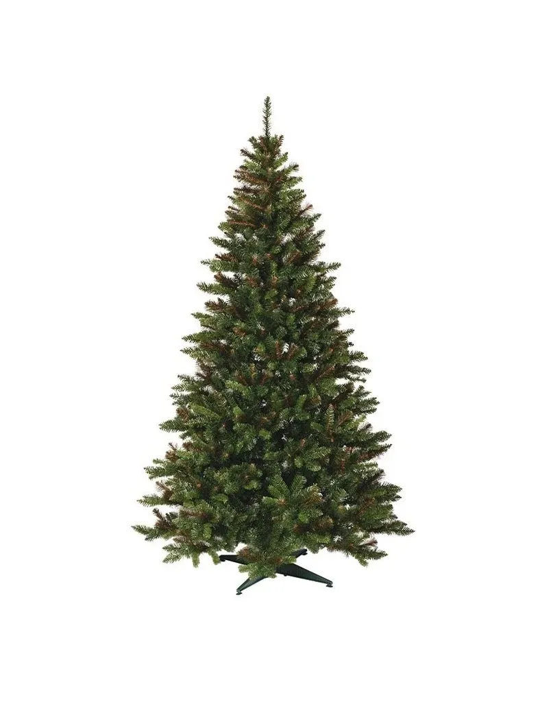 Arbre de Noël artificiel 210 cm, épicéa Carmen avec aiguilles 2D