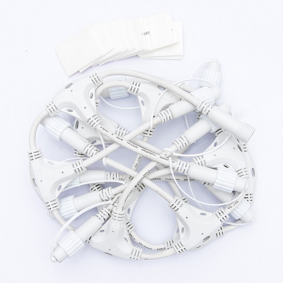 Concentrateur Easy Fix T, 7 sorties, blanc, IP67