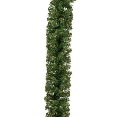 Guirlande de Noël artificielle 3D en aiguilles de pin 100 × 20 cm, verte