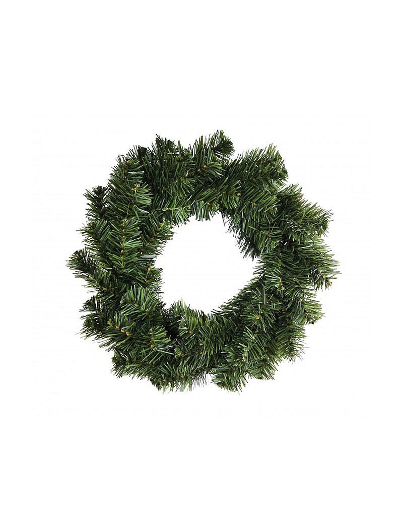 Couronne verte, d.40 cm, intérieur d.20 cm