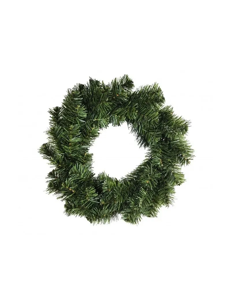 Couronne verte, d.40 cm, intérieur d.20 cm