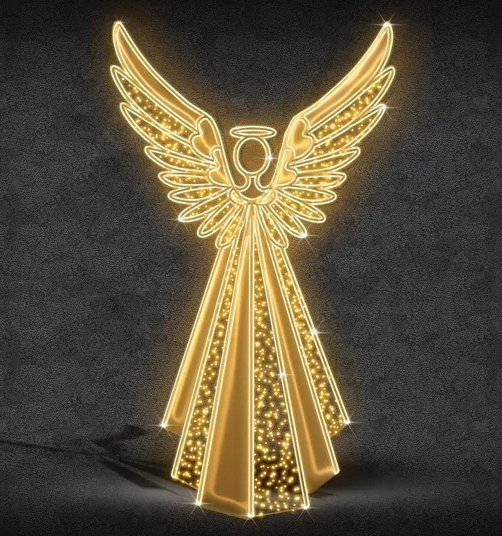 Ange lumineux LED