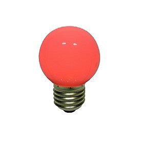 Ampoule LED LBE, rouge, 6 diodes, culot E27, IP44