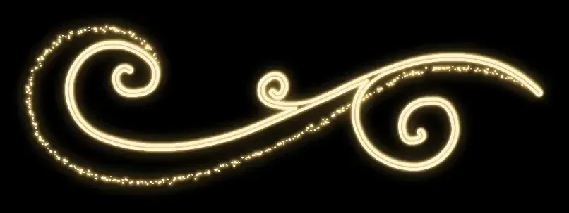 Easy Fix 2D LED « Vague lumineuse II », 245 × 75 × 5 cm, blanc chaud, à suspendre, impression 3D