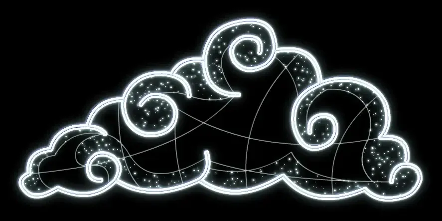 Eco Fix 2D bouffée lumineuse LED, 220 × 102 × 60 cm, blanc glacé, debout, imprimé en 3D, aluminium