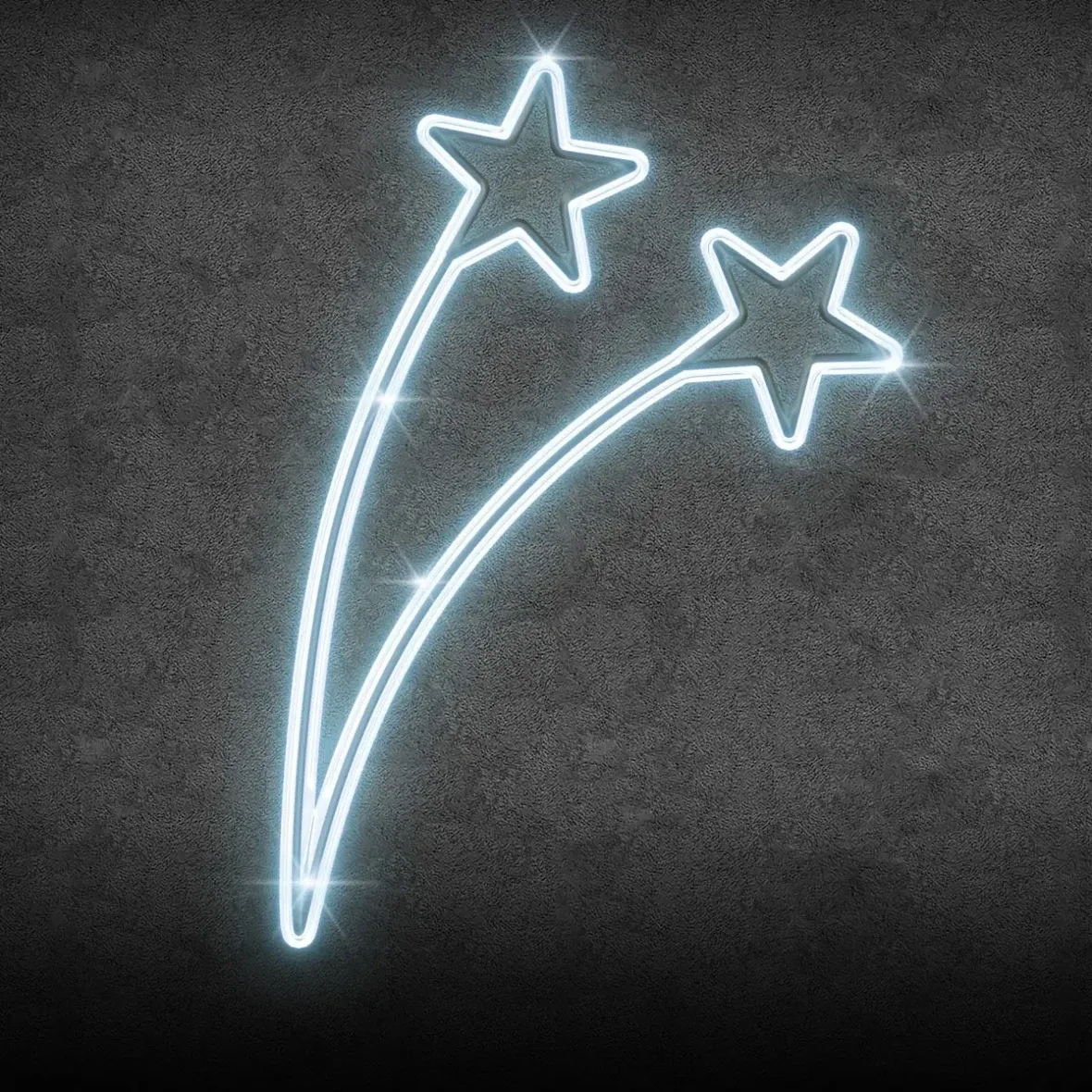 Easy Fix Lumière étoilée 2D LED, 95 × 120 cm, blanc glacé
