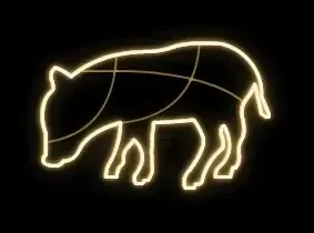 Easy Fix 2D LED Light Selector II, 60 × 90 × 40 cm, blanc chaud, sur pied, imprimé en 3D, aluminium