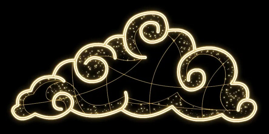Eco Fix 2D Bouffée lumineuse LED, 90 × 45 cm, blanc chaud, sur pied, imprimée en 3D, aluminium