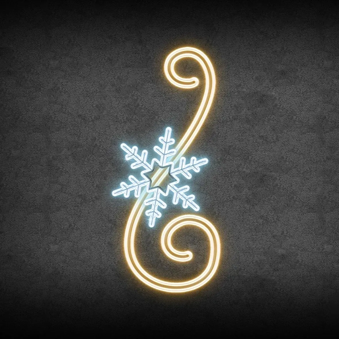 Décor lumineux 2D LED pour VO, 95 x 200 cm, blanc chaud et glacé