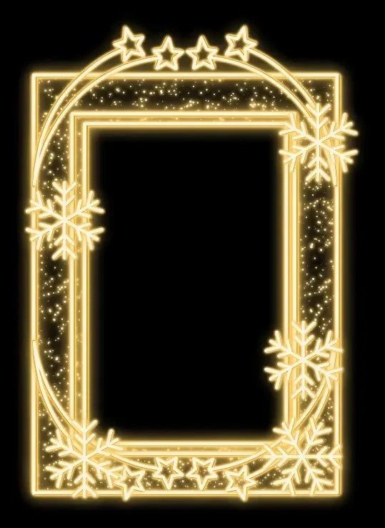 Cadre lumineux Eco Fix 2D LED, 175 × 250 cm, blanc chaud, sur pied
