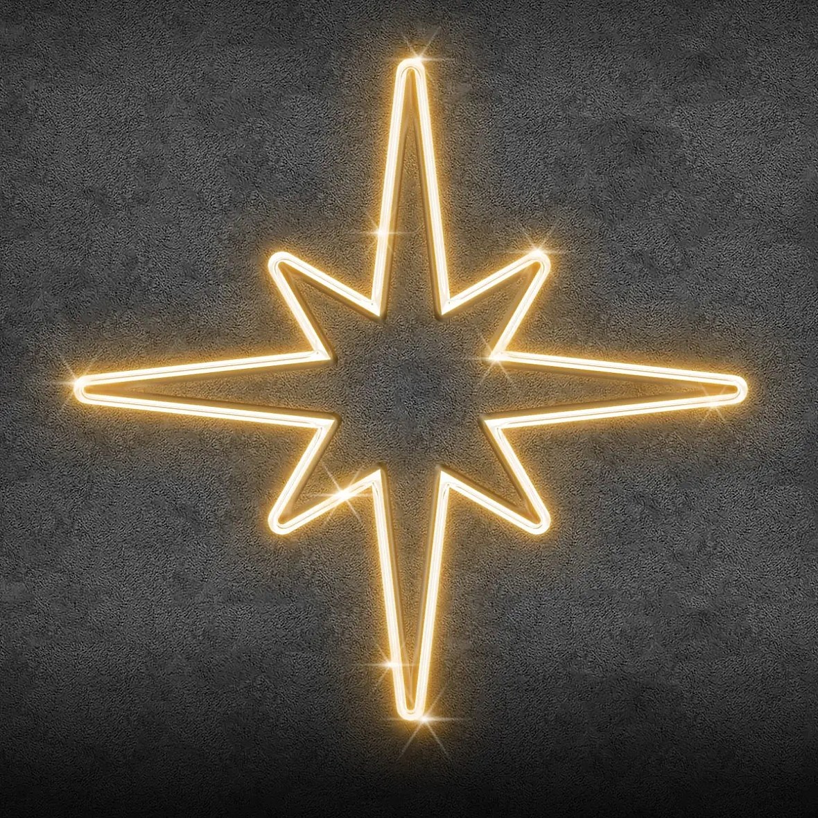 Easy Fix 2D LED pour sapin, Ø 70 cm, blanc chaud, aluminium