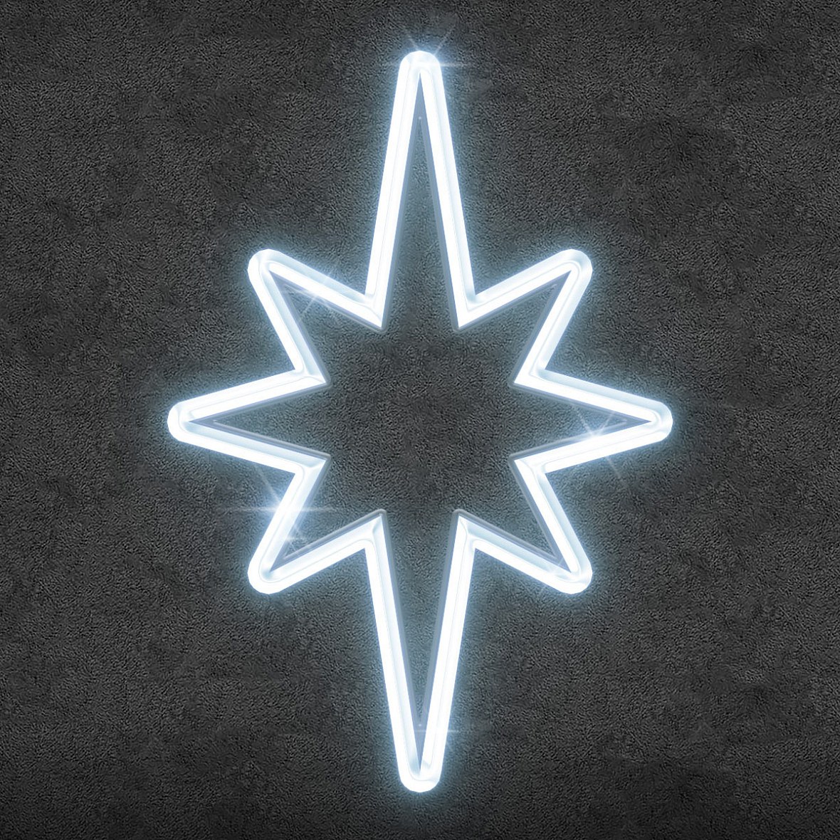 Easy Fix 2D LED Tree Top Light, 60 × 90 cm, blanc glacier, aluminium