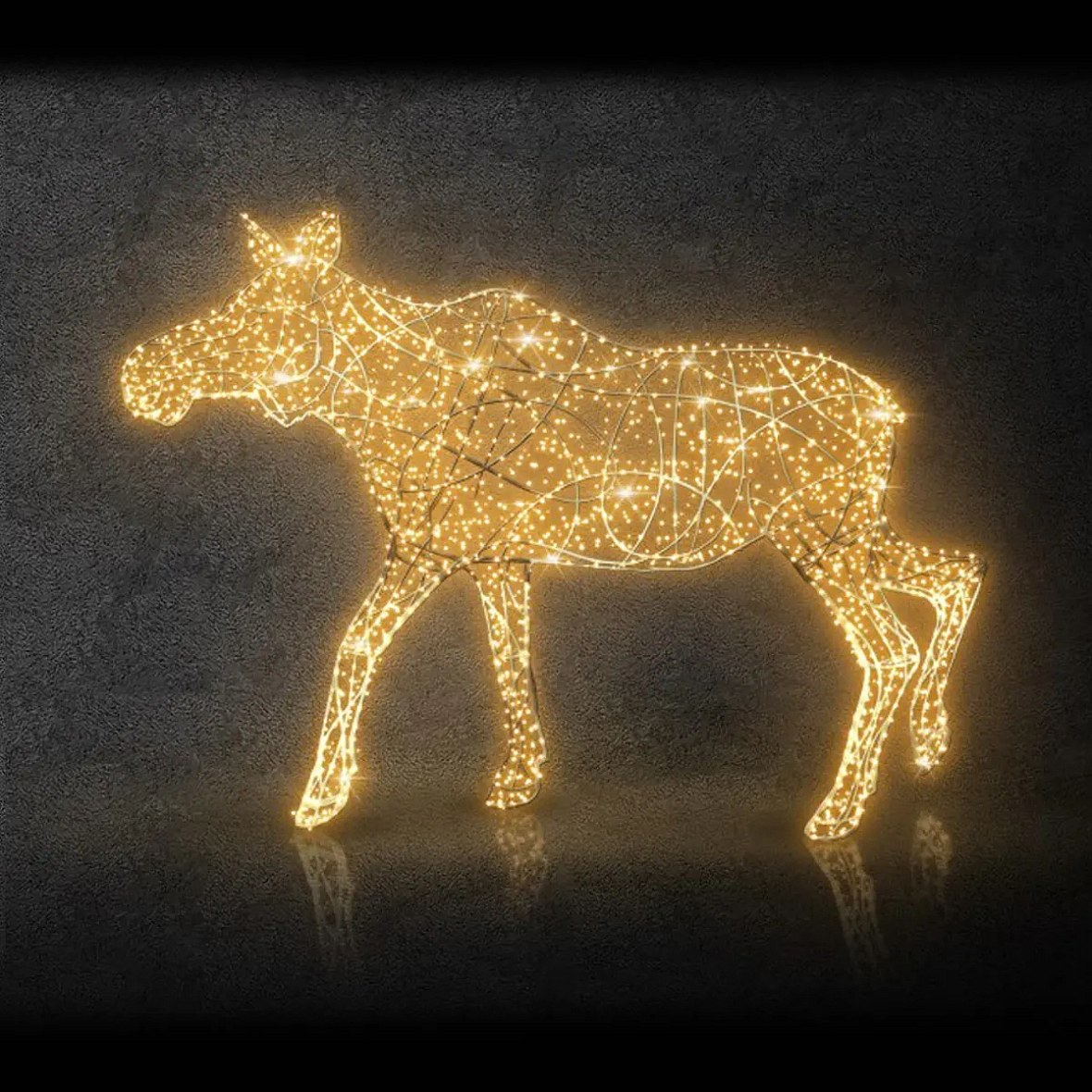 Boîte lumineuse Eco Fix 3D LED, WS2B, 330 × 410 × 100 cm, blanc chaud, aluminium