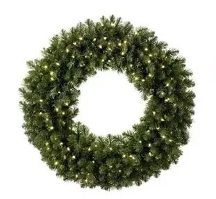 Couronne lumineuse 3D, 400 x 80 x 400 cm, blanc chaud