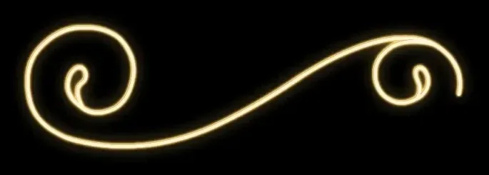 Vague lumineuse 2D LED, 65 × 230 cm, blanc chaud, debout, aluminium