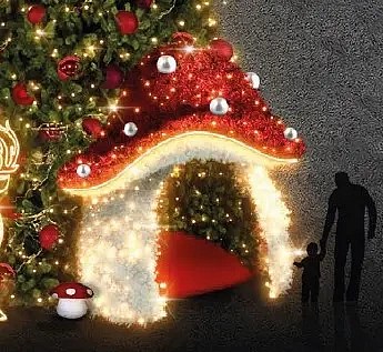 Easy Fix 3D LED demi-lumière, entrée, Ø 400 cm, blanc chaud, aluminium