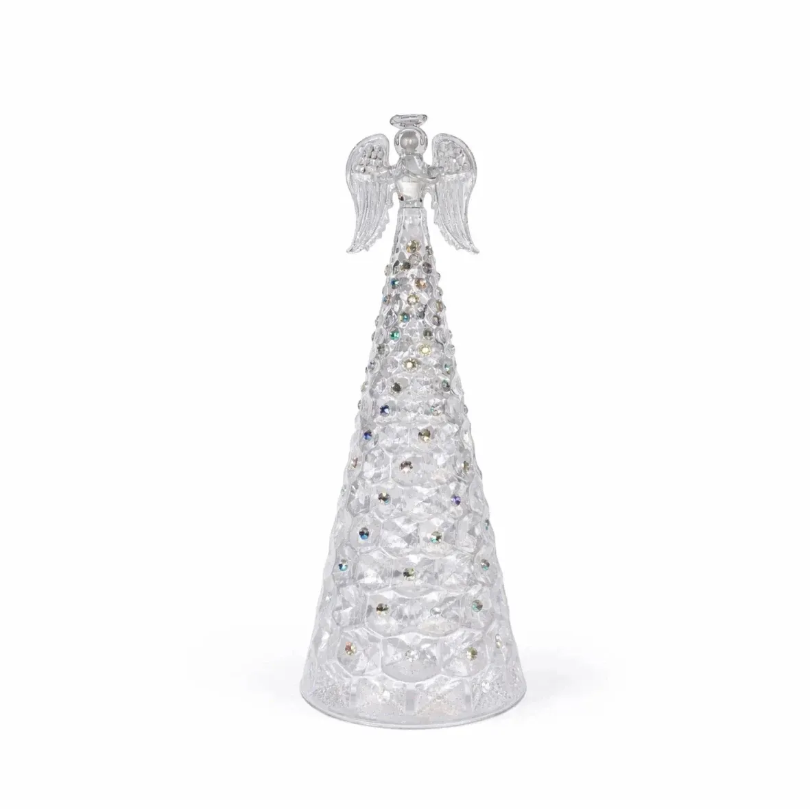 Ange en verre 10 × 26 cm, verre clair