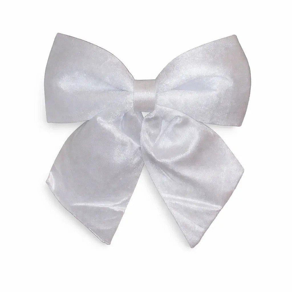 Décoration grand nœud 32 × 36 cm, blanc, IP44 extérieur