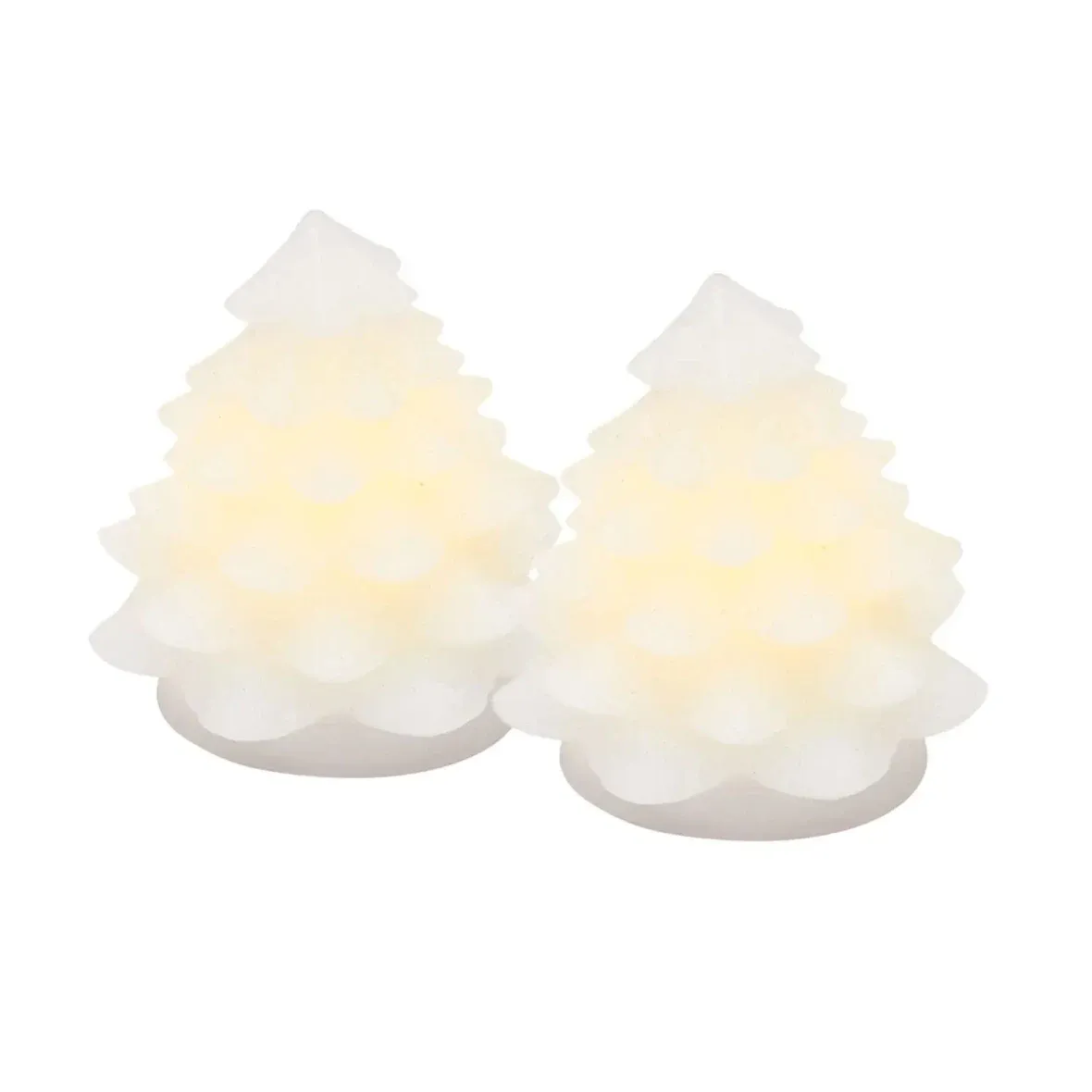 Arbre LED Carla 7 cm, set de 2, mat