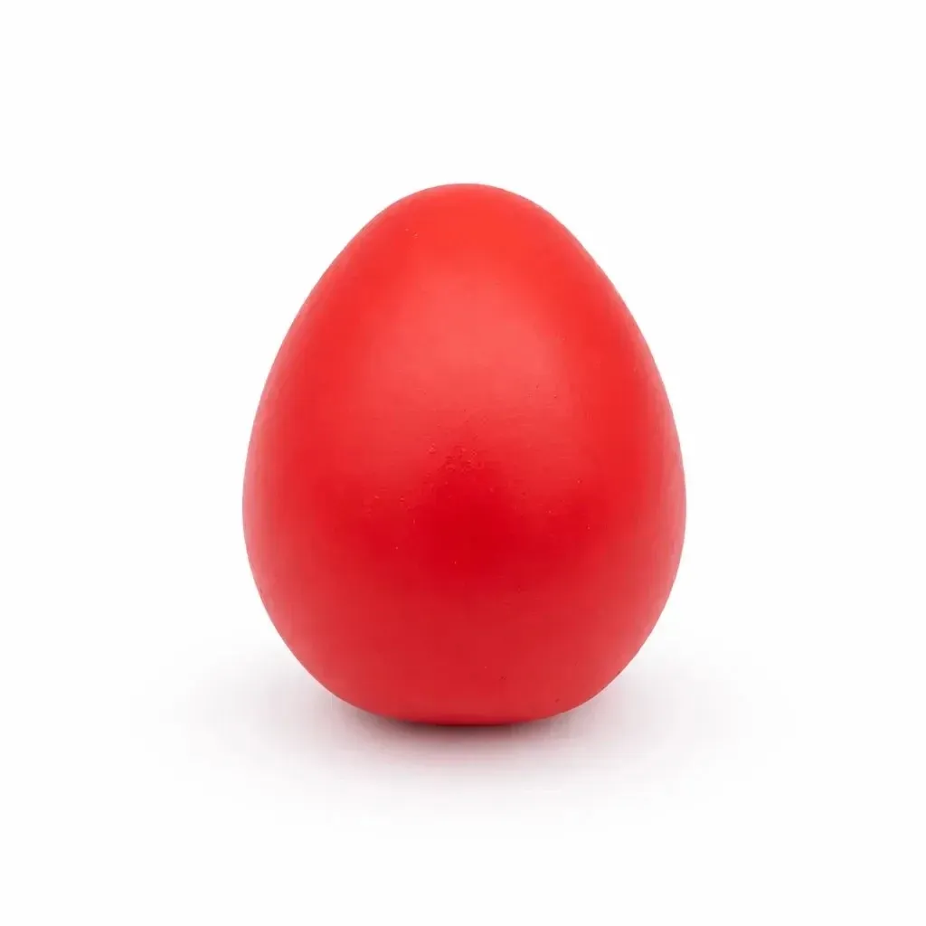 Décoration d'œufs de Pâques, 20 cm, rouge, plastique, extérieur