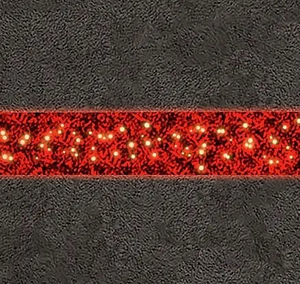 Ruban lumineux Easy Fix 2D LED pour noeud DZX11192WS5, 300 × 100 cm, blanc chaud, suspendu, tapis rouge
