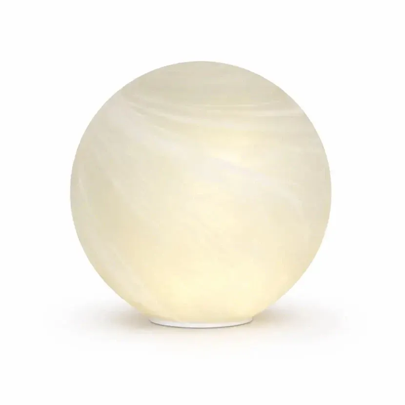 Sphère lumineuse 3D LED Odina blanc 25 cm, mat, IP20 intérieur