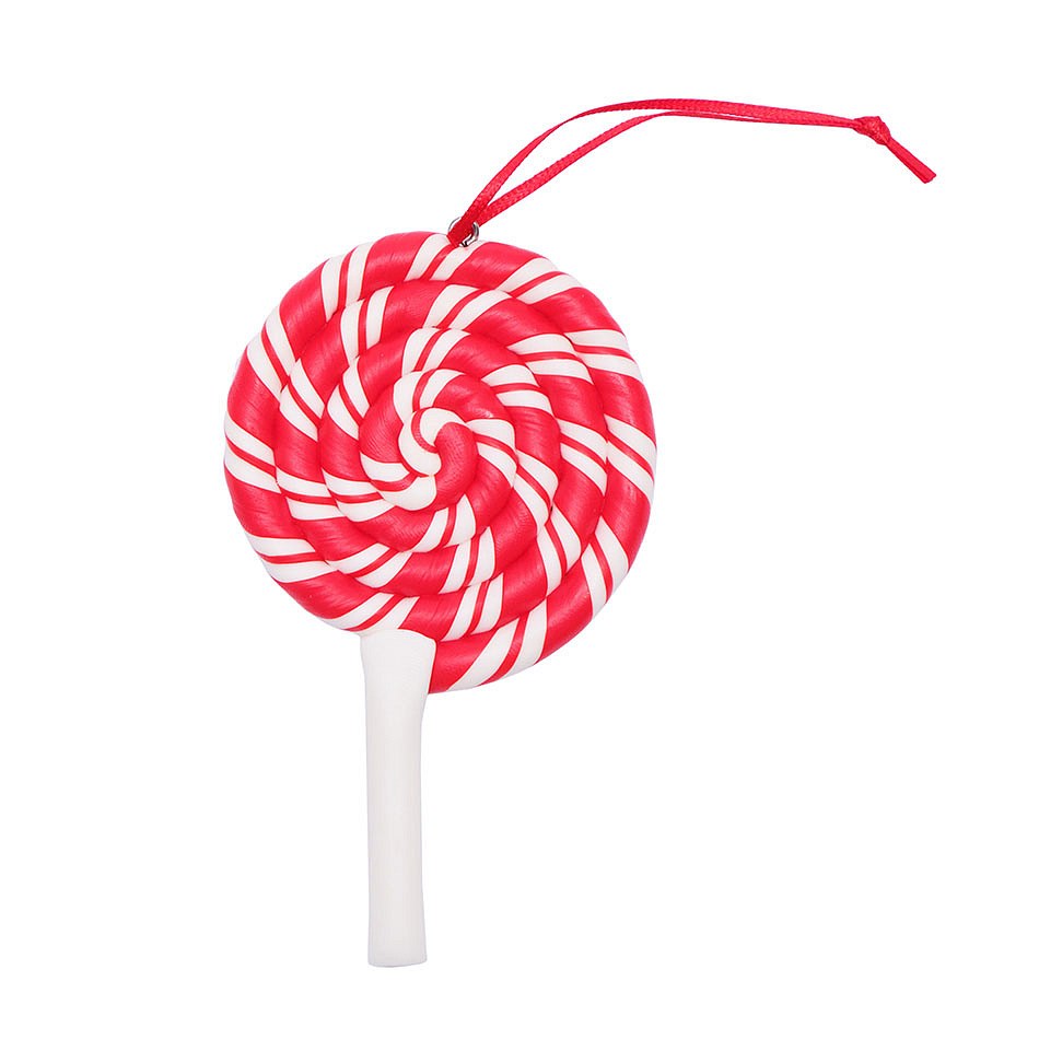 Sucette pour l'arbre de Noël 6,8 × 11,6 cm, à suspendre, plastique, IP44
