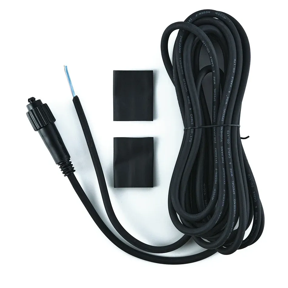 Câble d'extension Easy Fix 6 m, femelle/fil pour poteaux VO, IP67