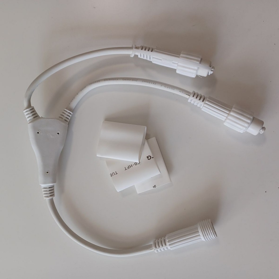 Séparateur Eco Fix T, 2 sorties, blanc, 36 V