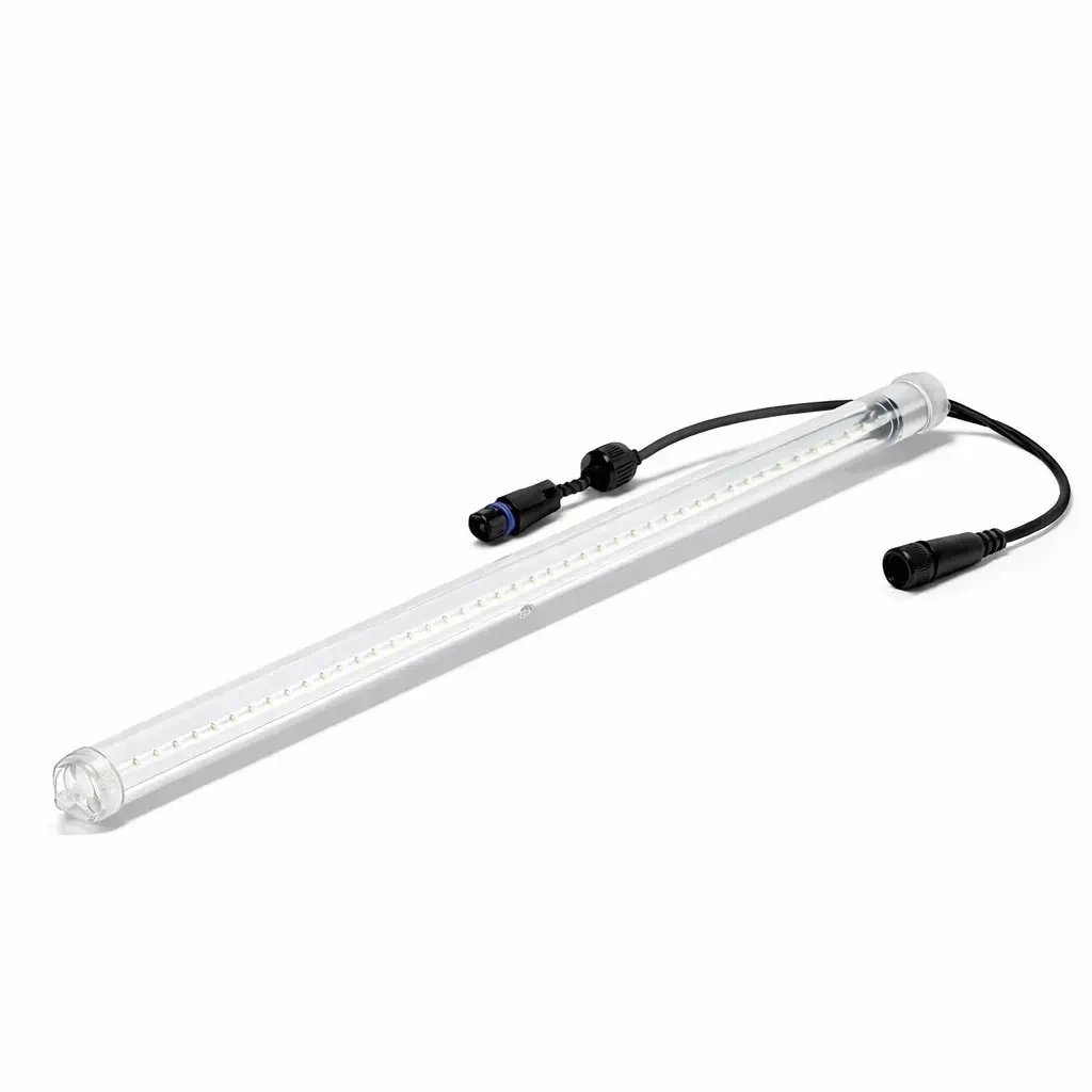 Easy Fix LED neige tombante 80 cm, blanc glacé 96 LED, câble noir IP44, extension