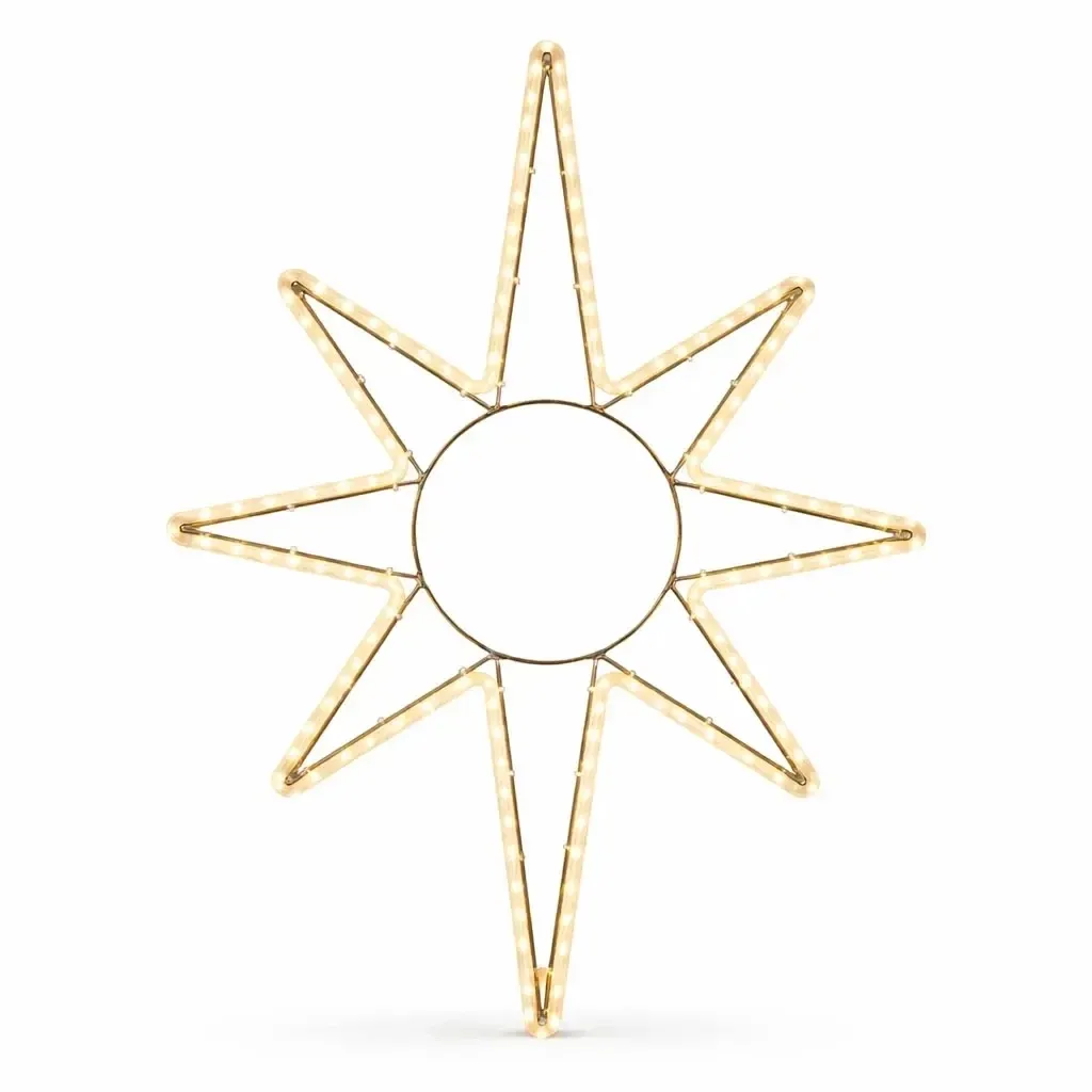Easy Fix 2D LED Star Light X., 82 × 125 cm, blanc chaud, suspension, aluminium