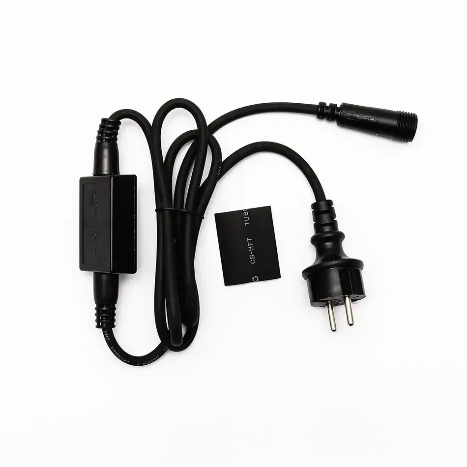 Câble d'alimentation Easy Fix et alimentation AC/DC noir IP67