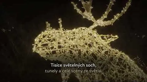 Aperçu de la vidéo : Charles IV, parc lumineux de Prague à Žluté lázně
