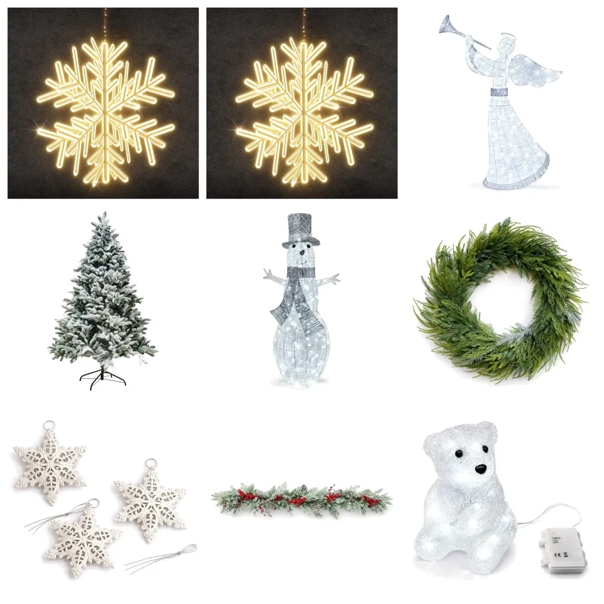 Collection de Noël Retail Flagship, pour flagship, grand magasin ou plusieurs succursales