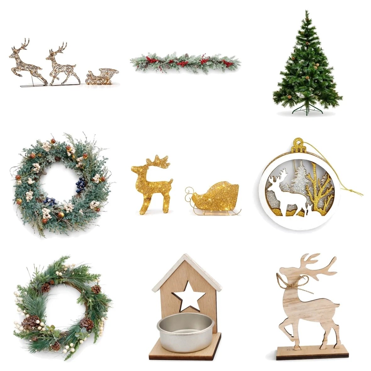 Collection de Noël Hotel Boutique, pour petit hôtel, pension ou restaurant