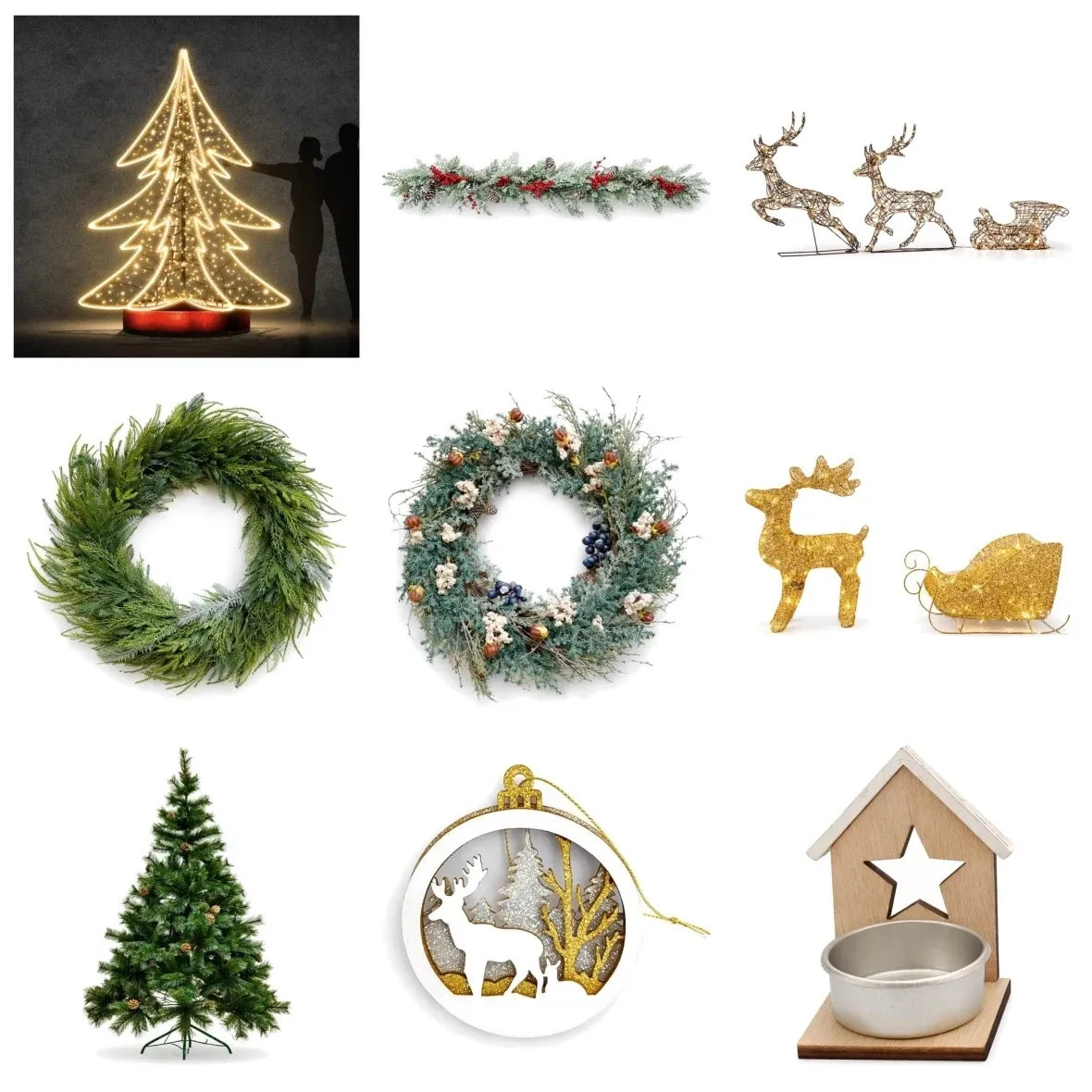Collection de Noël Hotel Grand, pour grand hôtel ou resort