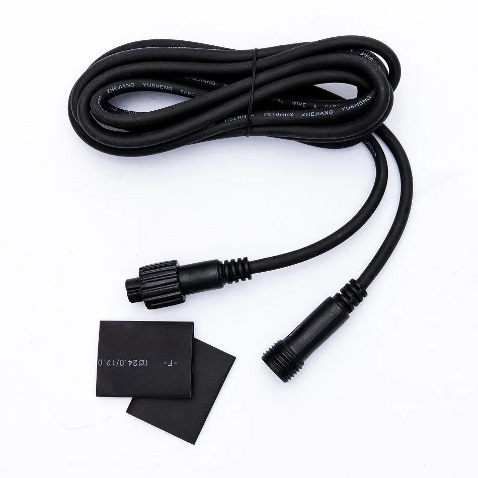 Câble d'extension Easy Fix 3 m, noir, IP67