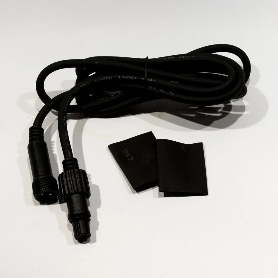Câble d'extension Easy Fix 2 m, noir, IP67